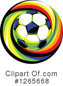 Soccer Clipart #1265668 by Chromaco