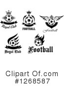 Soccer Clipart #1268587 by Vector Tradition SM