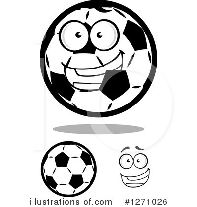 Royalty-Free (RF) Soccer Clipart Illustration by Vector Tradition SM - Stock Sample #1271026