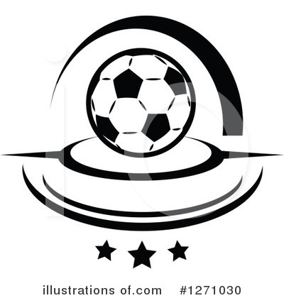 Royalty-Free (RF) Soccer Clipart Illustration by Vector Tradition SM - Stock Sample #1271030
