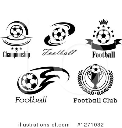 Royalty-Free (RF) Soccer Clipart Illustration by Vector Tradition SM - Stock Sample #1271032