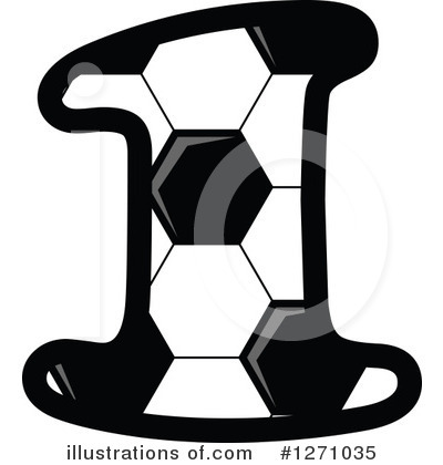 Royalty-Free (RF) Soccer Clipart Illustration by Vector Tradition SM - Stock Sample #1271035