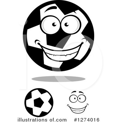 Royalty-Free (RF) Soccer Clipart Illustration by Vector Tradition SM - Stock Sample #1274016