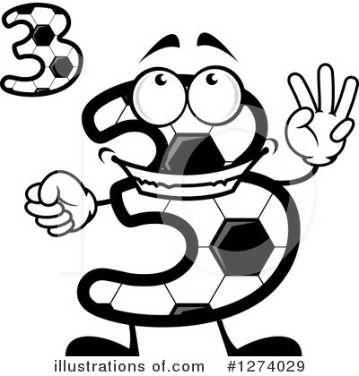 Royalty-Free (RF) Soccer Clipart Illustration by Vector Tradition SM - Stock Sample #1274029