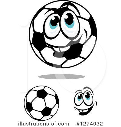 Royalty-Free (RF) Soccer Clipart Illustration by Vector Tradition SM - Stock Sample #1274032