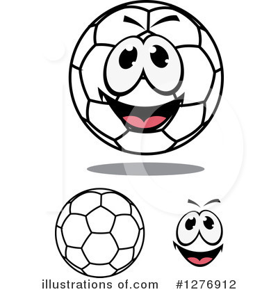 Royalty-Free (RF) Soccer Clipart Illustration by Vector Tradition SM - Stock Sample #1276912