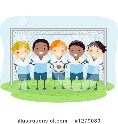 Royalty-Free (RF) Soccer Clipart Illustration by BNP Design Studio - Stock Sample #1279030