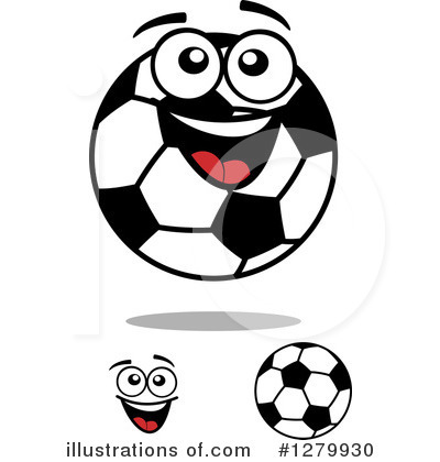 Royalty-Free (RF) Soccer Clipart Illustration by Vector Tradition SM - Stock Sample #1279930