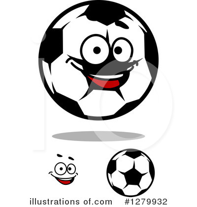 Royalty-Free (RF) Soccer Clipart Illustration by Vector Tradition SM - Stock Sample #1279932