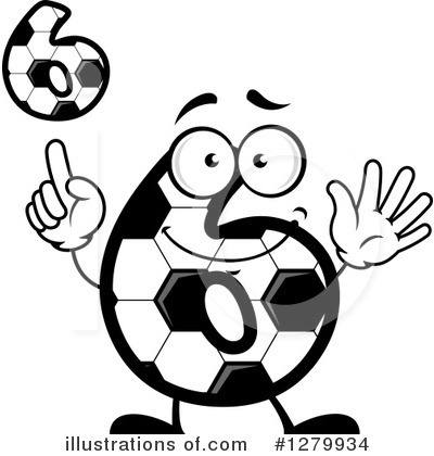 Royalty-Free (RF) Soccer Clipart Illustration by Vector Tradition SM - Stock Sample #1279934