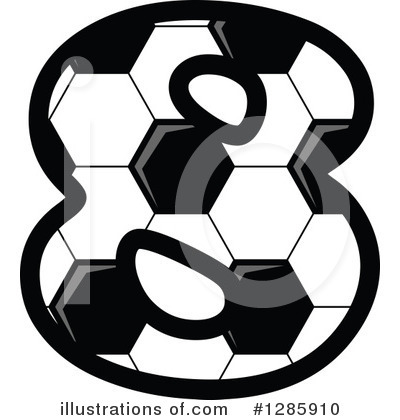 Royalty-Free (RF) Soccer Clipart Illustration by Vector Tradition SM - Stock Sample #1285910