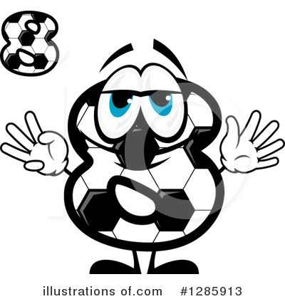 Royalty-Free (RF) Soccer Clipart Illustration by Vector Tradition SM - Stock Sample #1285913