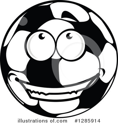 Royalty-Free (RF) Soccer Clipart Illustration by Vector Tradition SM - Stock Sample #1285914