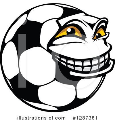 Royalty-Free (RF) Soccer Clipart Illustration by Vector Tradition SM - Stock Sample #1287361