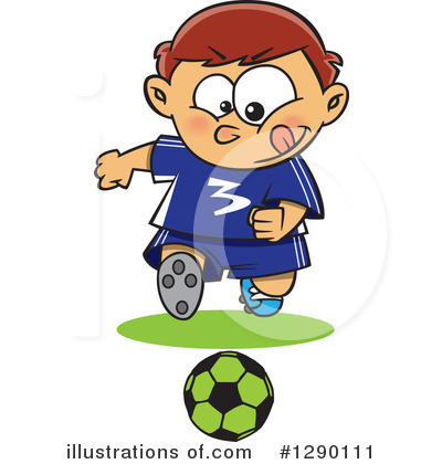 Soccer Clipart #1290111 by toonaday