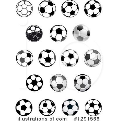Royalty-Free (RF) Soccer Clipart Illustration by Vector Tradition SM - Stock Sample #1291566