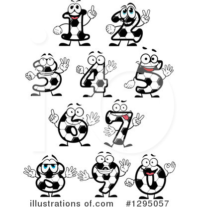 Royalty-Free (RF) Soccer Clipart Illustration by Vector Tradition SM - Stock Sample #1295057