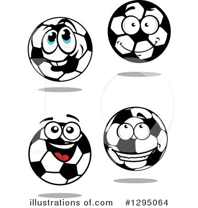 Royalty-Free (RF) Soccer Clipart Illustration by Vector Tradition SM - Stock Sample #1295064