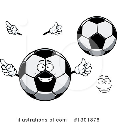 Royalty-Free (RF) Soccer Clipart Illustration by Vector Tradition SM - Stock Sample #1301876