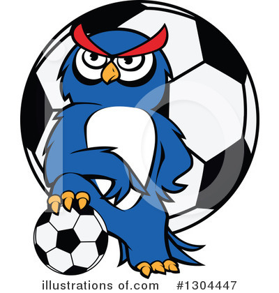 Royalty-Free (RF) Soccer Clipart Illustration by Vector Tradition SM - Stock Sample #1304447