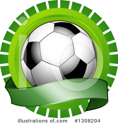 Soccer Ball Clipart #1308204 by elaineitalia