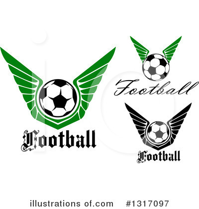 Royalty-Free (RF) Soccer Clipart Illustration by Vector Tradition SM - Stock Sample #1317097