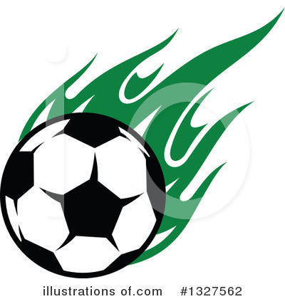 Royalty-Free (RF) Soccer Clipart Illustration by Vector Tradition SM - Stock Sample #1327562