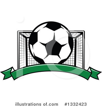 Soccer Clipart #1332423 by Vector Tradition SM