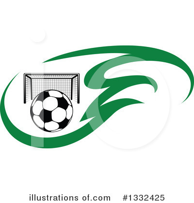Royalty-Free (RF) Soccer Clipart Illustration by Vector Tradition SM - Stock Sample #1332425
