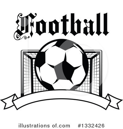 Royalty-Free (RF) Soccer Clipart Illustration by Vector Tradition SM - Stock Sample #1332426