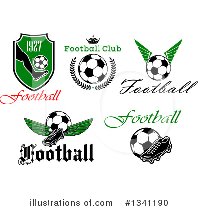 Royalty-Free (RF) Soccer Clipart Illustration by Vector Tradition SM - Stock Sample #1341190