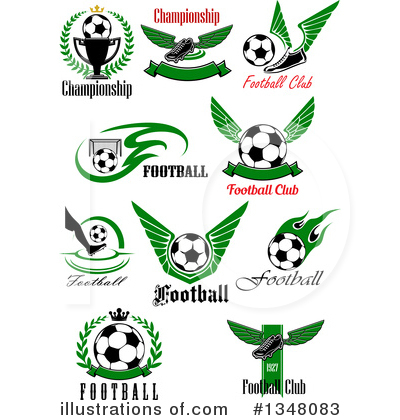 Royalty-Free (RF) Soccer Clipart Illustration by Vector Tradition SM - Stock Sample #1348083