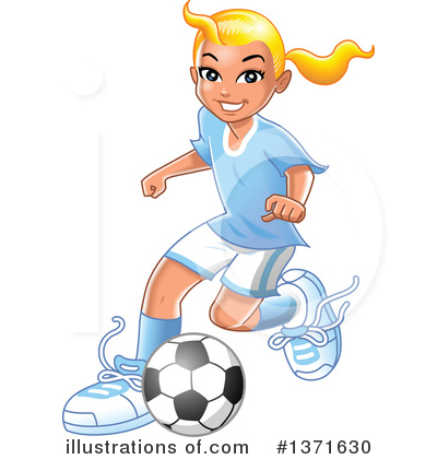 Soccer Clipart #1371630 by Clip Art Mascots