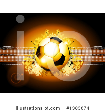 Soccer Ball Clipart #1383674 by elaineitalia