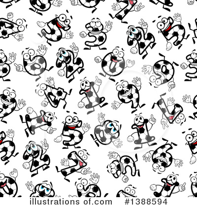 Royalty-Free (RF) Soccer Clipart Illustration by Vector Tradition SM - Stock Sample #1388594