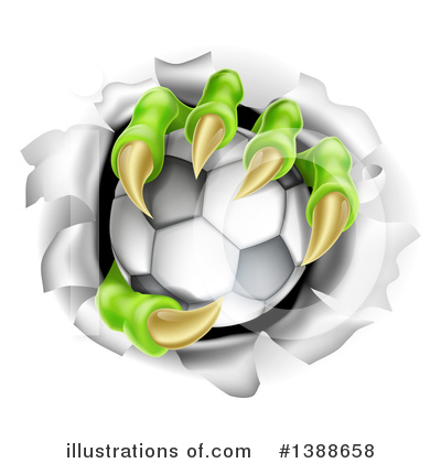 Royalty-Free (RF) Soccer Clipart Illustration by AtStockIllustration - Stock Sample #1388658