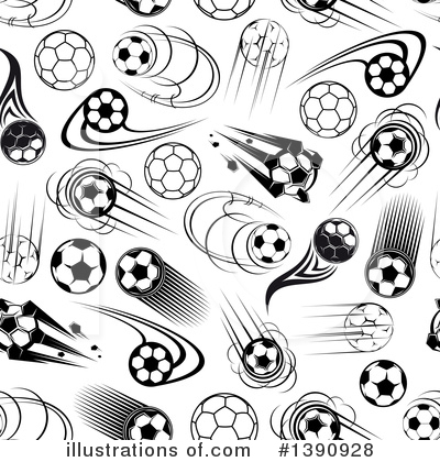 Royalty-Free (RF) Soccer Clipart Illustration by Vector Tradition SM - Stock Sample #1390928