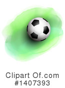 Soccer Clipart #1407393 by KJ Pargeter