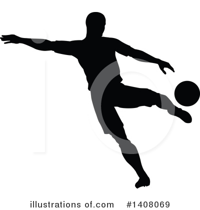 Royalty-Free (RF) Soccer Clipart Illustration by AtStockIllustration - Stock Sample #1408069