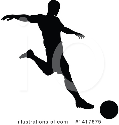 Royalty-Free (RF) Soccer Clipart Illustration by AtStockIllustration - Stock Sample #1417675