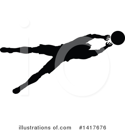 Royalty-Free (RF) Soccer Clipart Illustration by AtStockIllustration - Stock Sample #1417676