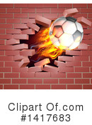 Soccer Clipart #1417683 by AtStockIllustration