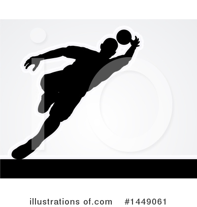 Royalty-Free (RF) Soccer Clipart Illustration by AtStockIllustration - Stock Sample #1449061