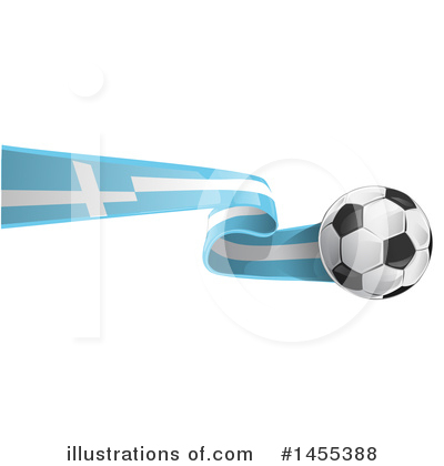 Soccer Ball Clipart #1455388 by Domenico Condello