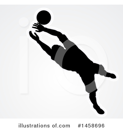 Royalty-Free (RF) Soccer Clipart Illustration by AtStockIllustration - Stock Sample #1458696
