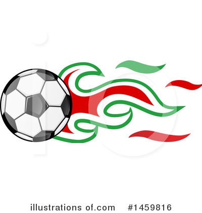 Royalty-Free (RF) Soccer Clipart Illustration by Domenico Condello - Stock Sample #1459816