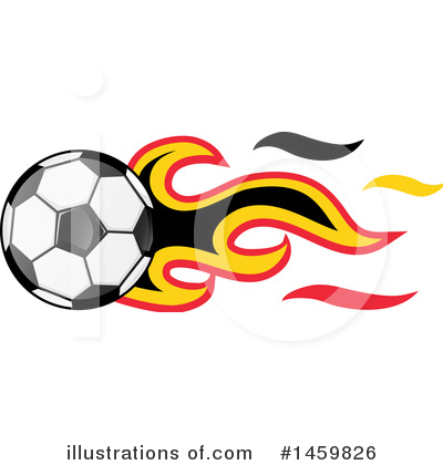 Royalty-Free (RF) Soccer Clipart Illustration by Domenico Condello - Stock Sample #1459826