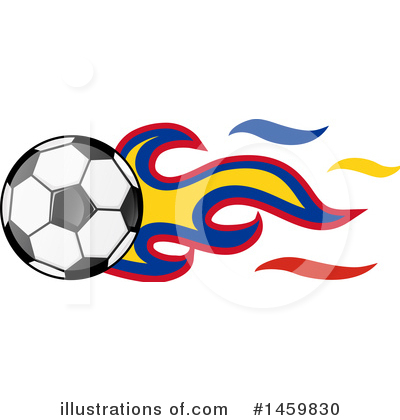 Royalty-Free (RF) Soccer Clipart Illustration by Domenico Condello - Stock Sample #1459830