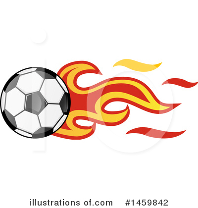 Royalty-Free (RF) Soccer Clipart Illustration by Domenico Condello - Stock Sample #1459842