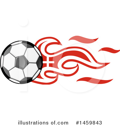 Royalty-Free (RF) Soccer Clipart Illustration by Domenico Condello - Stock Sample #1459843